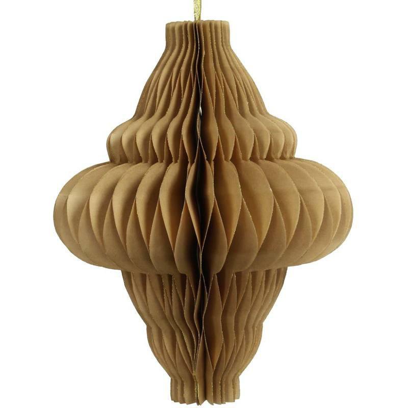 Image of Kersten Skraut 25cm upphengi úr pappa beige