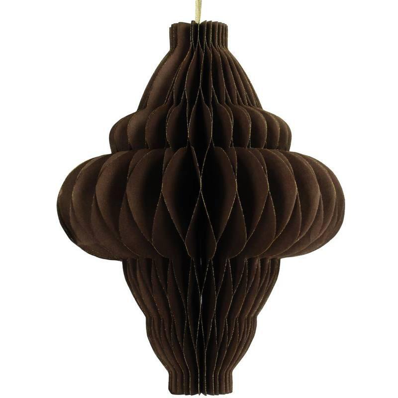 Kersten Skraut 35cm upphengi úr pappa brown