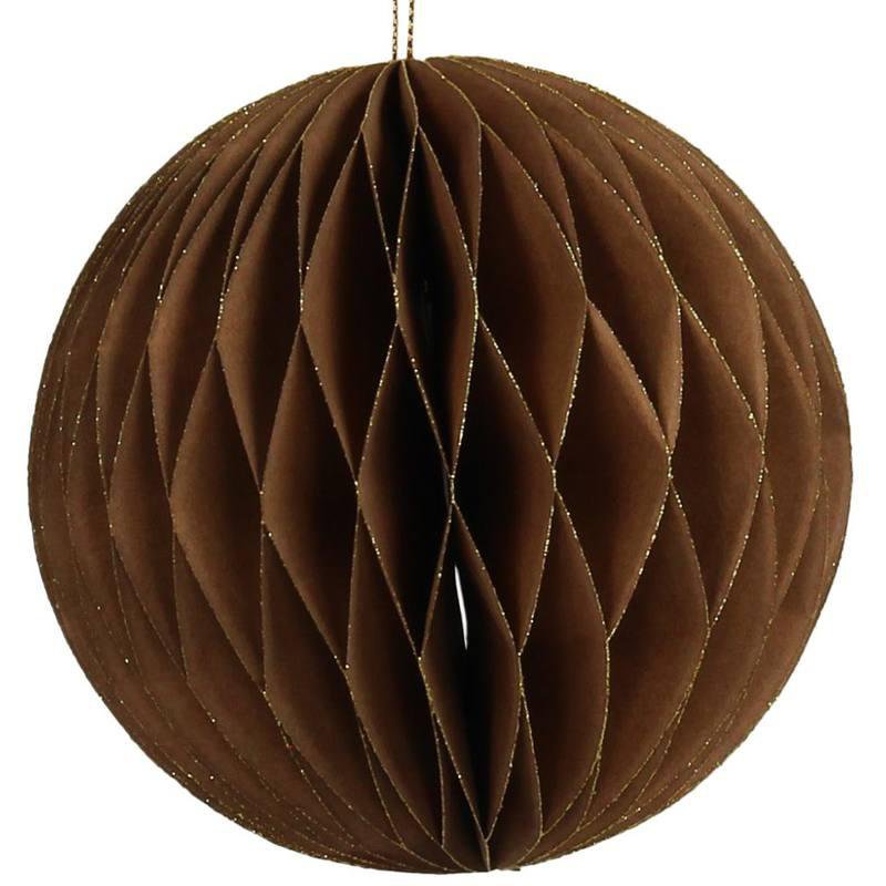 Image of Kersten Skraut 10cm upphengi úr pappa brown
