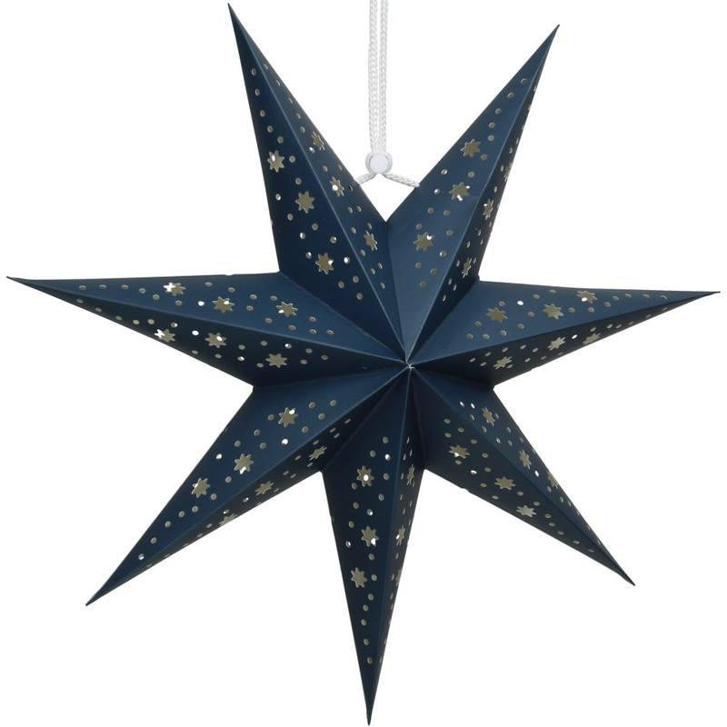 Kersten Stjarna upphengi 40x11x40 pappa blue