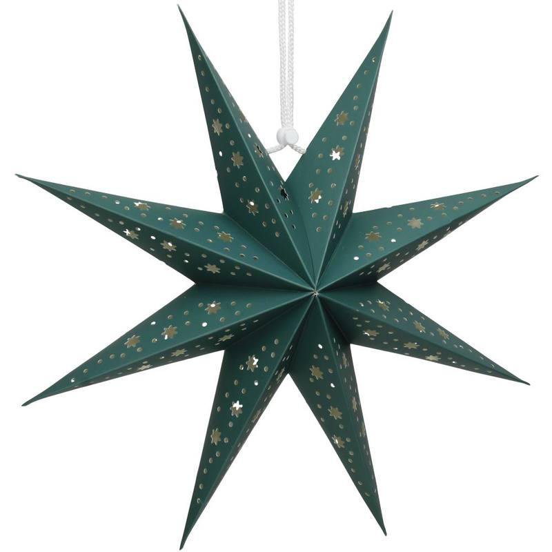 Image of Kersten Stjarna upphengi 40x11x40 pappa green