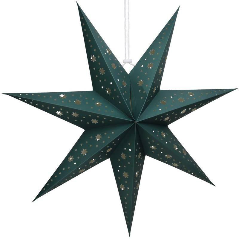 Image of Kersten Stjarna upphengi 60x18x60 pappa green