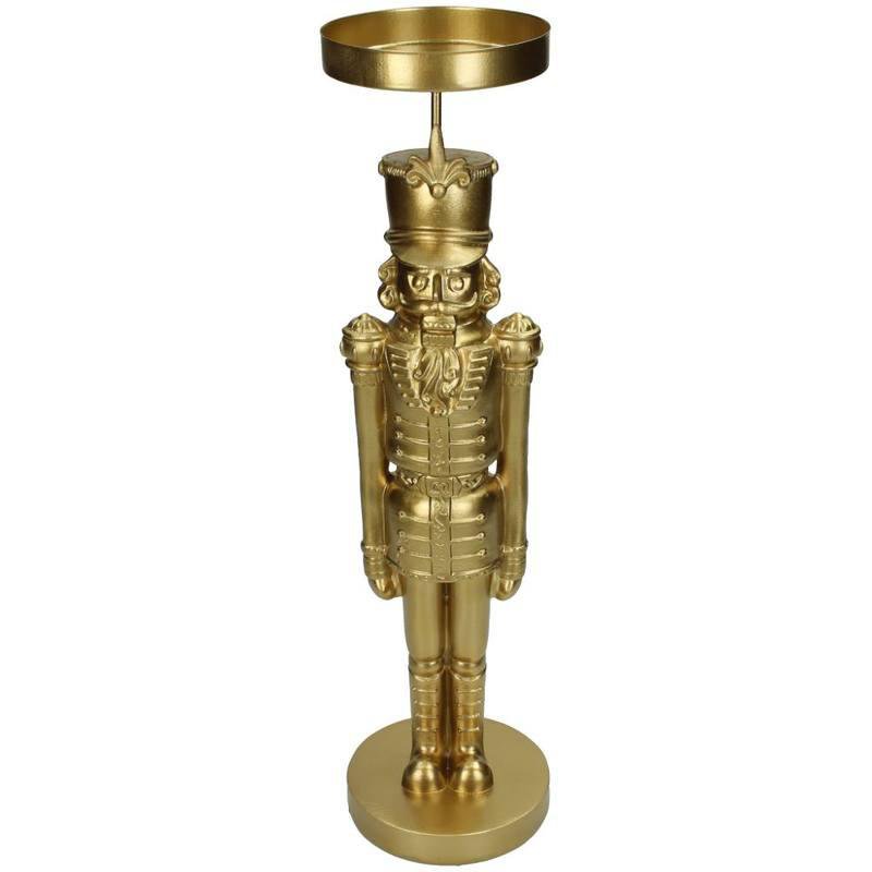 Image of Kersten Kertastjaki hnotubrjótur 9.5x9.5x35cm gold