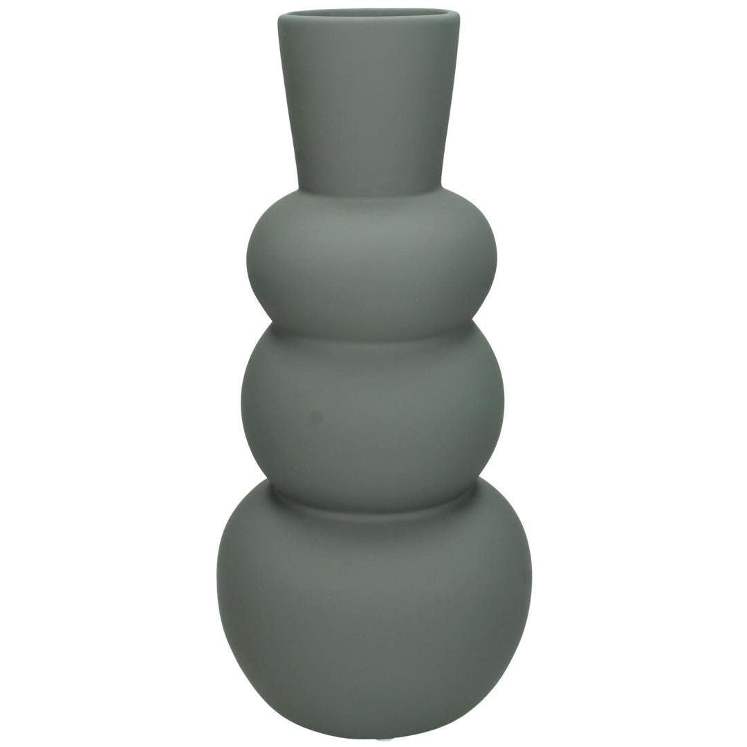 Image of Kersten Vasi leir 13x13x29cm grey