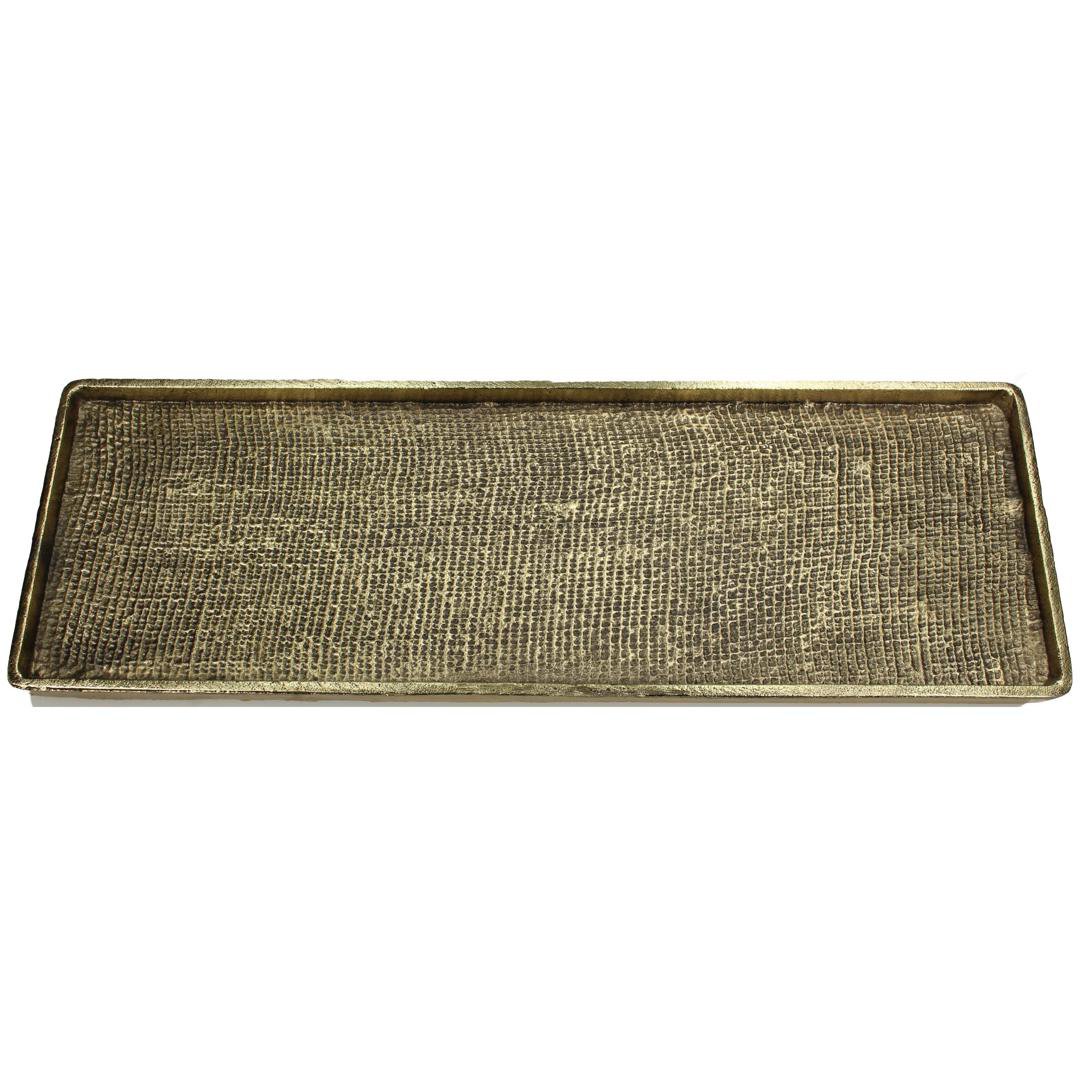 Kersten Bakki 48x16 ílangur með striga metal gold