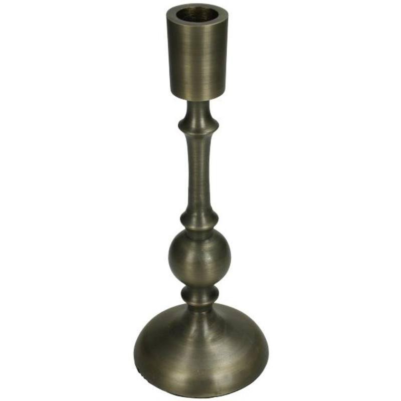 Image of Kersten Kertastjaki aluminium 9x9x23,5cm bronze