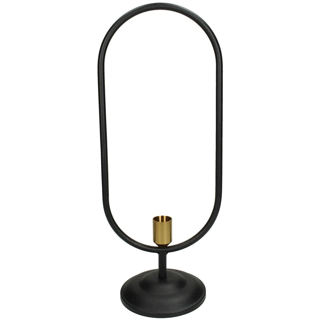 Kersten Kertastjaki hringur 14.7x11x36.3 metal black
