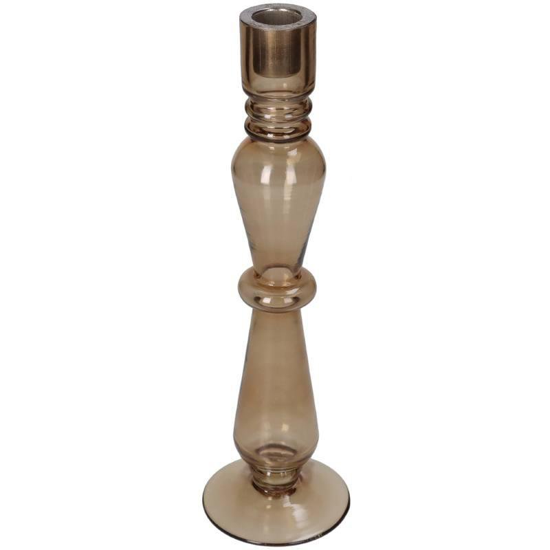 Image of Kersten Kertastjaki gler 7.7x7.7x27 brown
