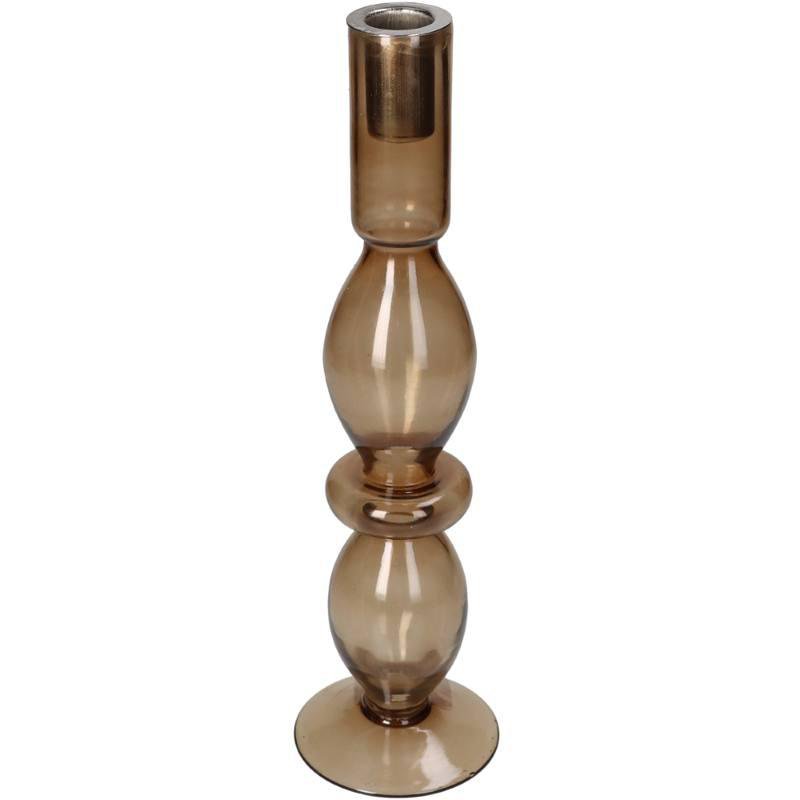 Image of Kersten Kertastjaki gler 8.9x8.9x30 brown