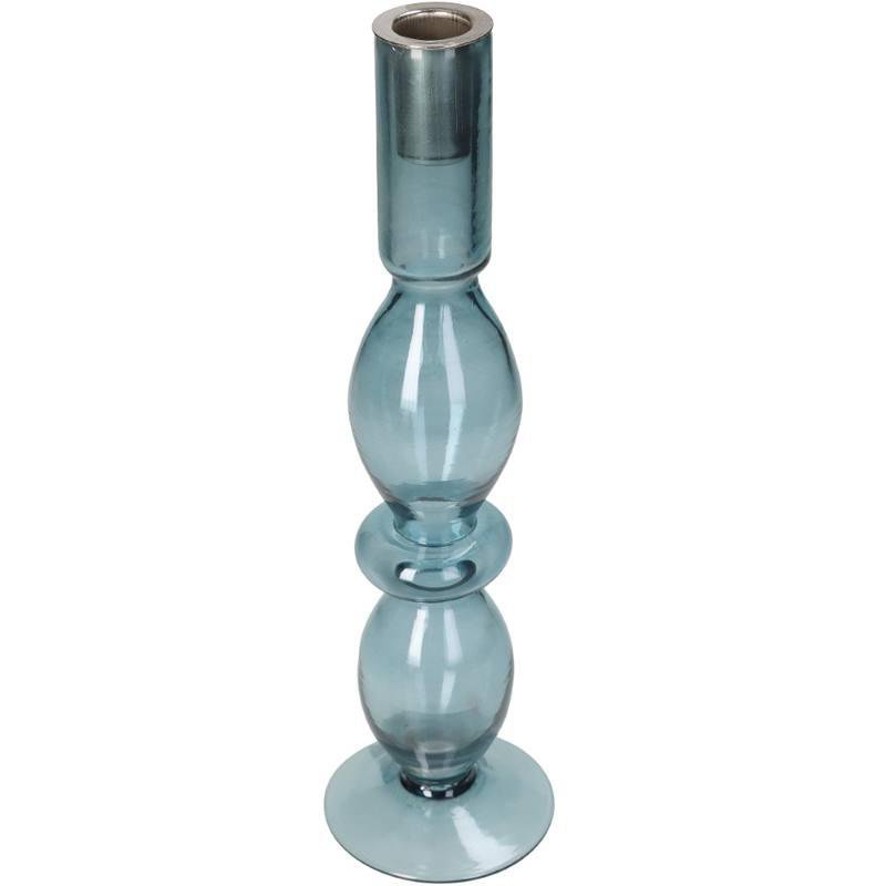 Kersten Kertastjaki gler 8.9x8.9x30 blue