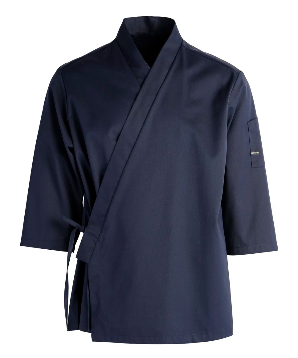 Image of Kentaur Jakki unisex kvarterma Kimono dark navy