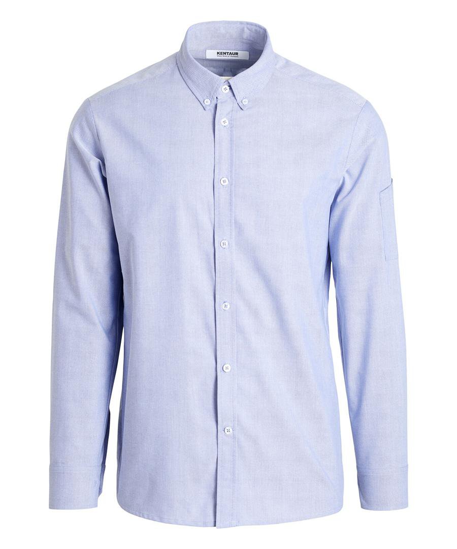 Image of Kentaur Skyrta herra langerma Oxford blue L