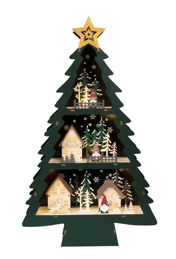 Image of KonstSmide Jólatré með lýsingu