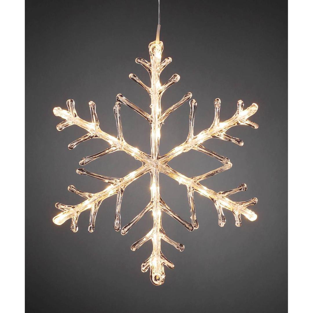 KonstSmide Snjókorn hangandi 60cm