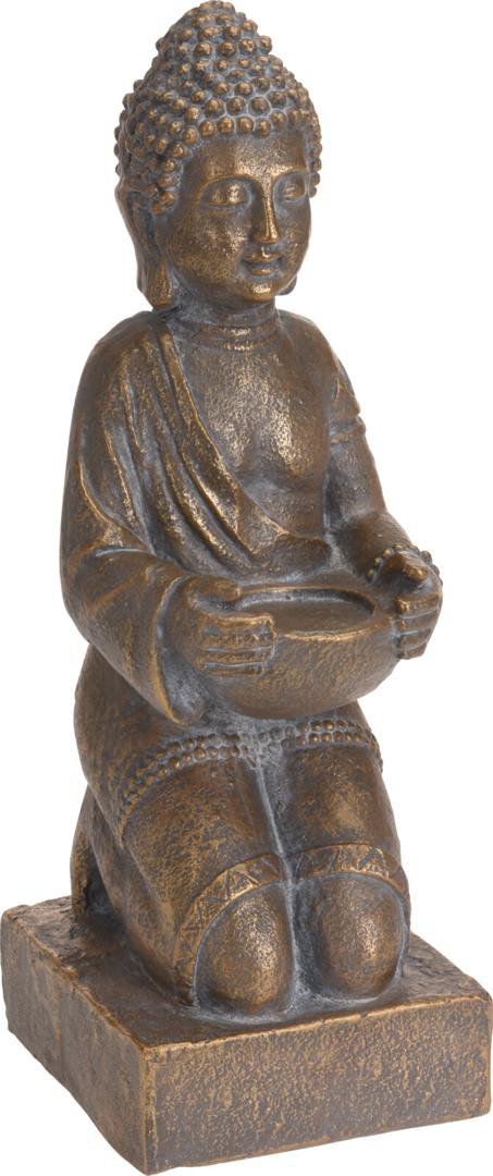 Image of Stytta búdda krjúpandi kopar