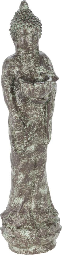 Image of Stytta búdda standandi 60cm brown