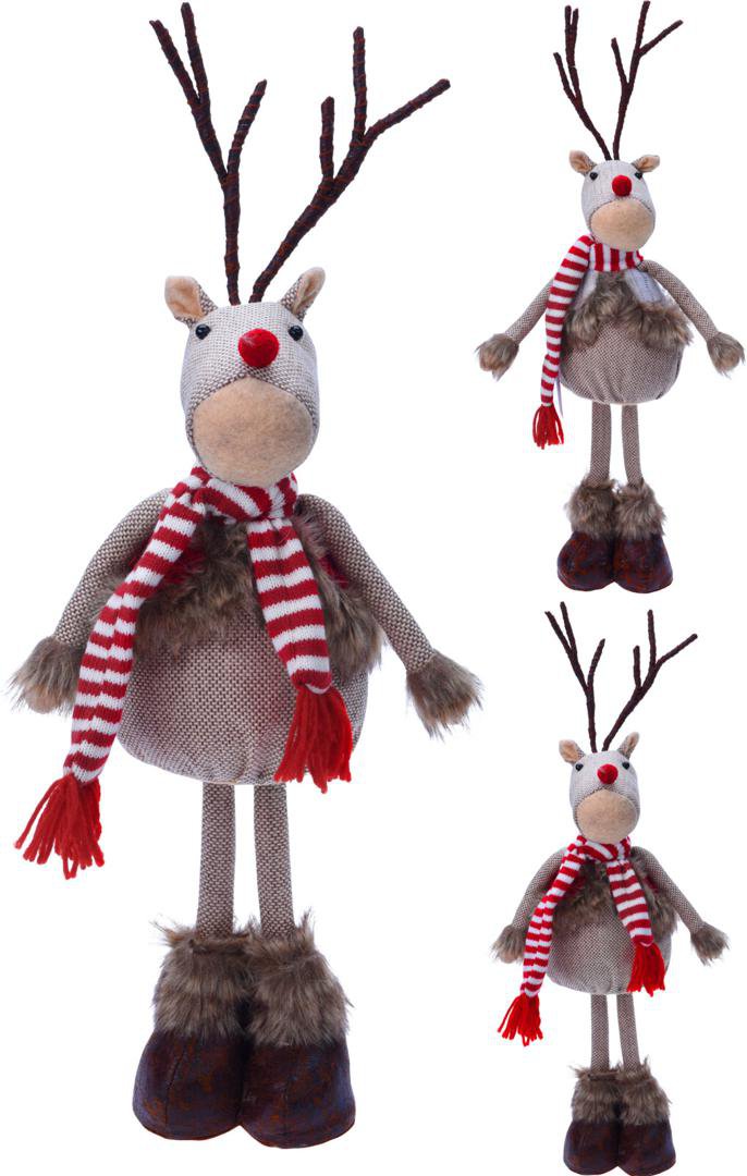 Image of Hreindýr 48cm standandi með greina horn