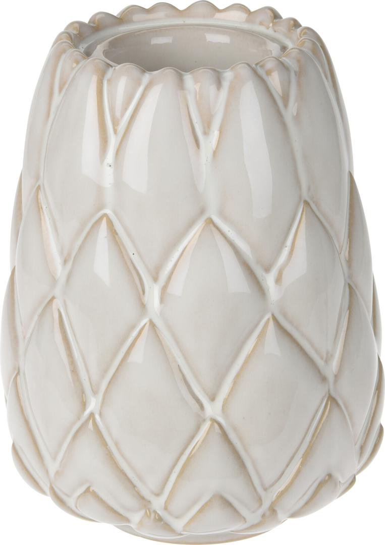 Image of Kertastjaki 14cm ætiþistill natur white