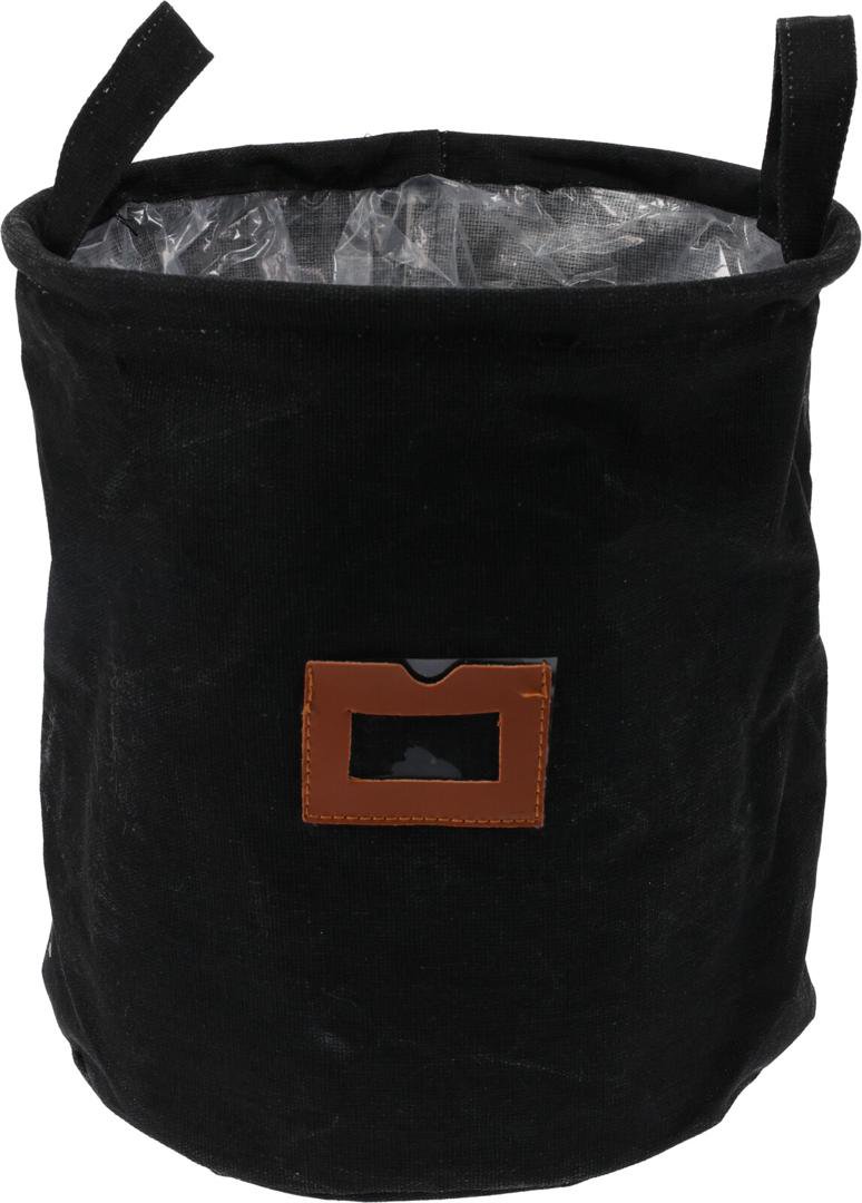 Image of Karfa striga 24x26cm svört