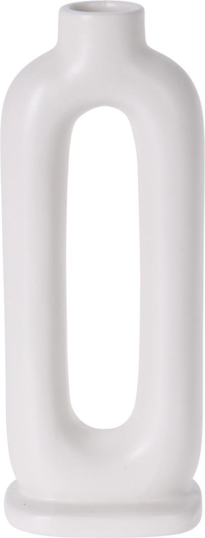 Image of Kertastjaki oval leir 21cm white