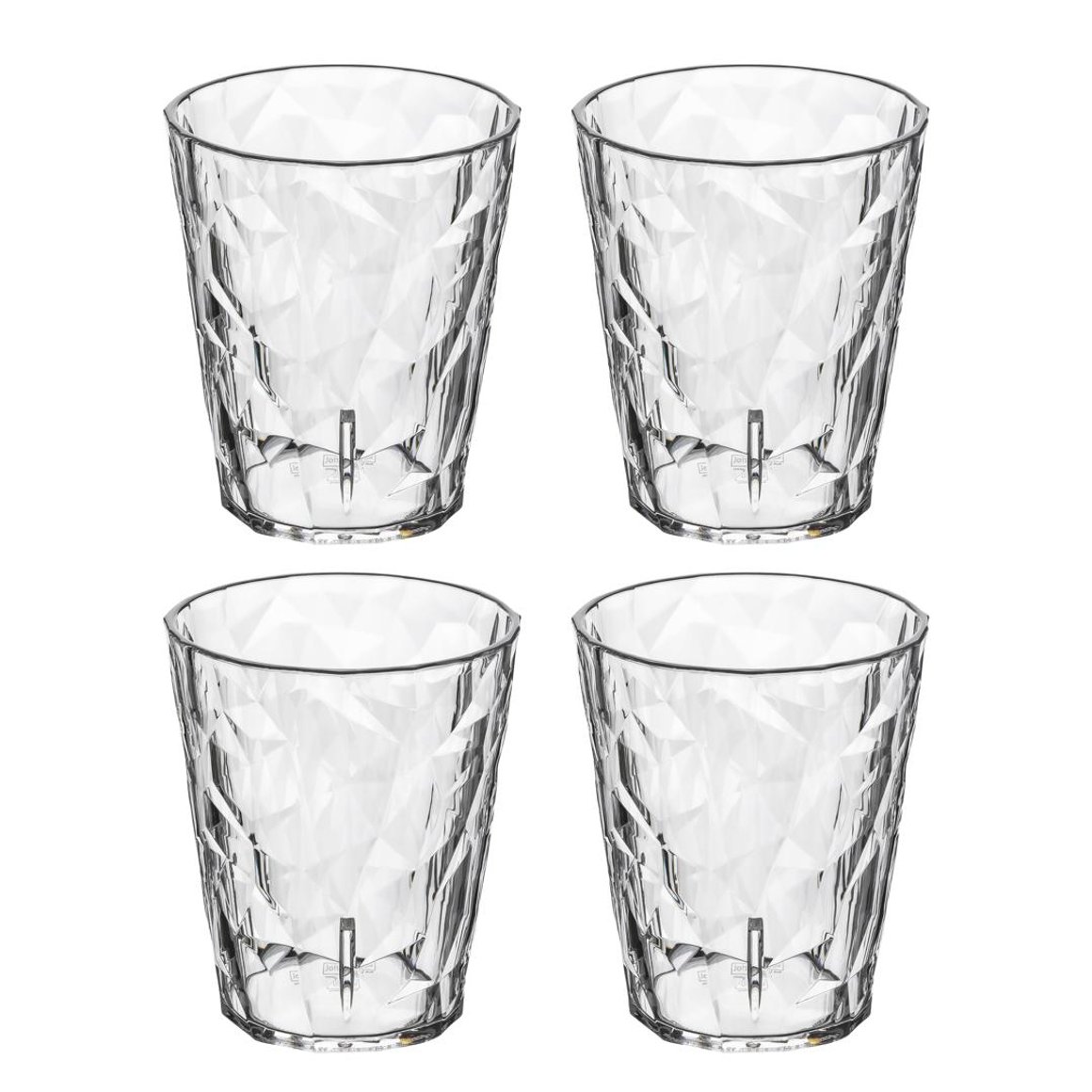 Koziol Superglas 250ml Club No.1 4stk