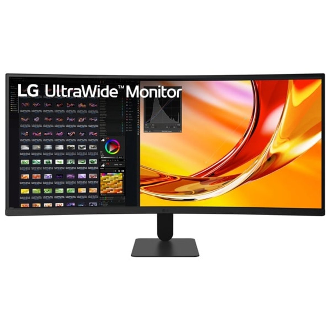 Image of LG 34" UltraWide Curved 21:9 WQHD skjár