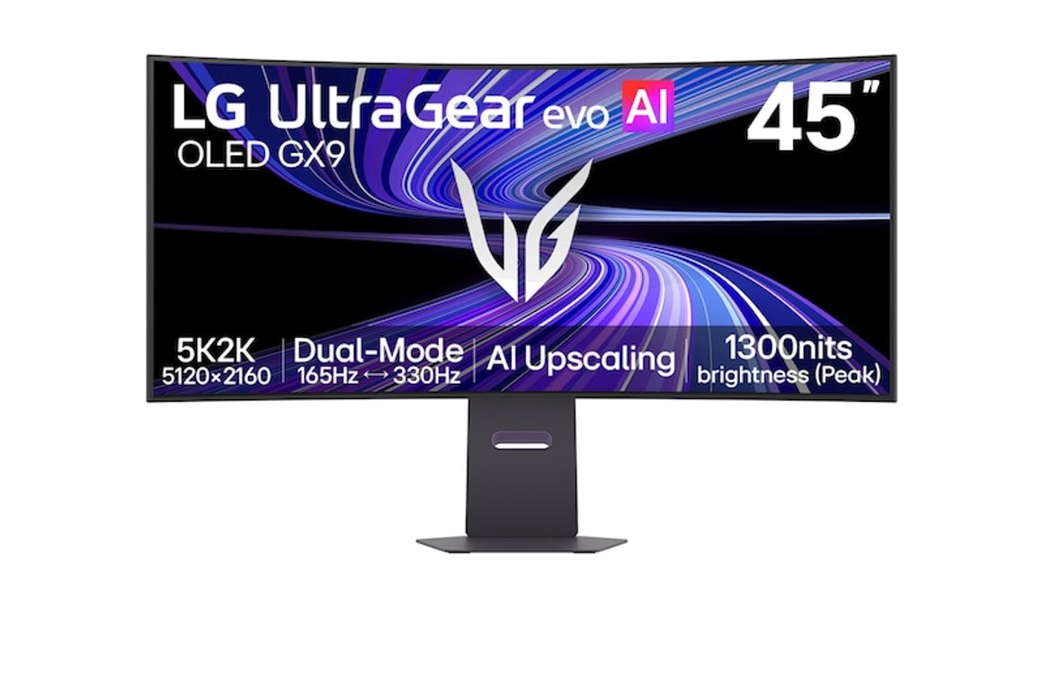 Image of LG 45" UltraGear OLED 5K2K Dual Mode leikjaskjár