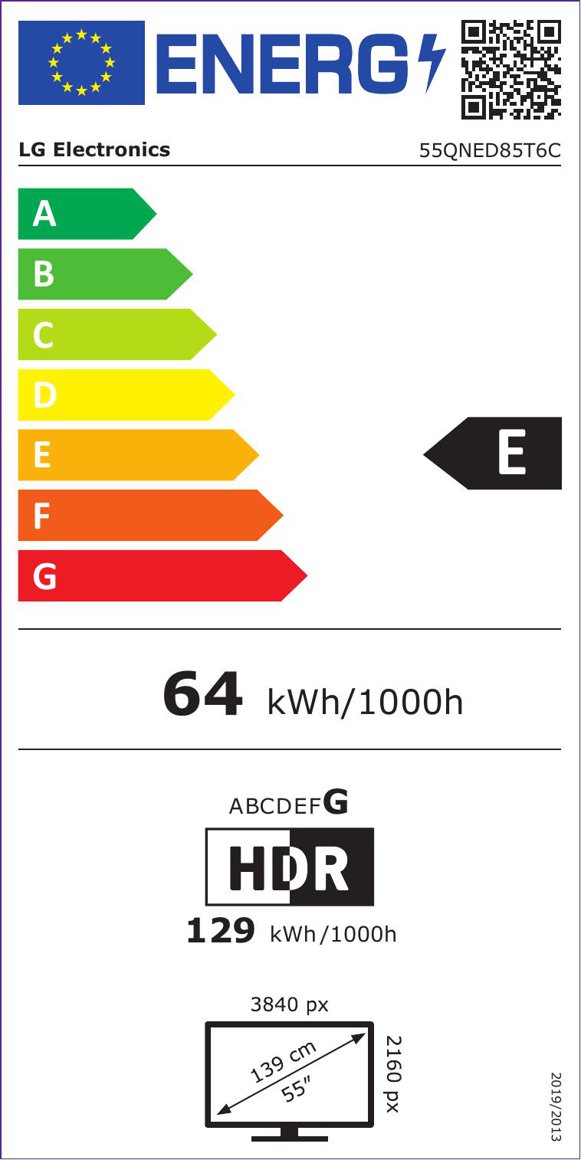 Product's Energy label