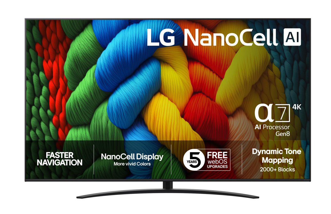 Image of LG 86" NanoCell UHD Smart Sjónvarp