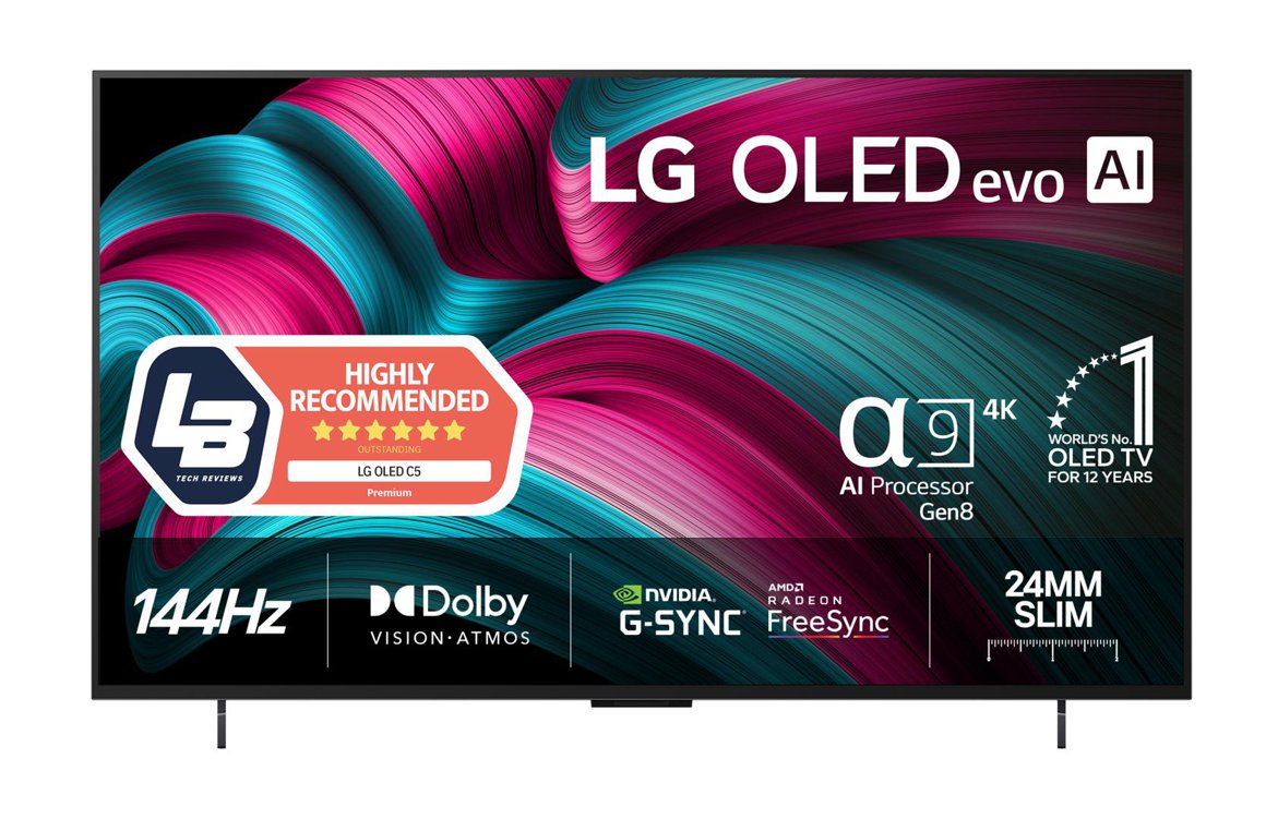 Image of LG 42" C5 OLED evo Sjónvarp