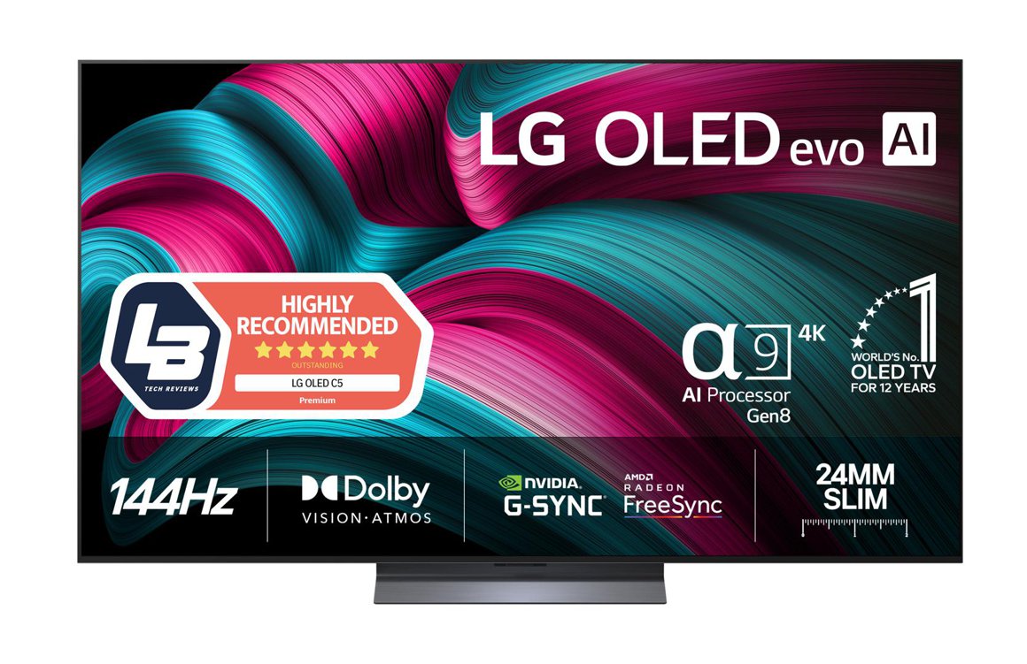 Image of LG 77" C5 OLED evo Sjónvarp