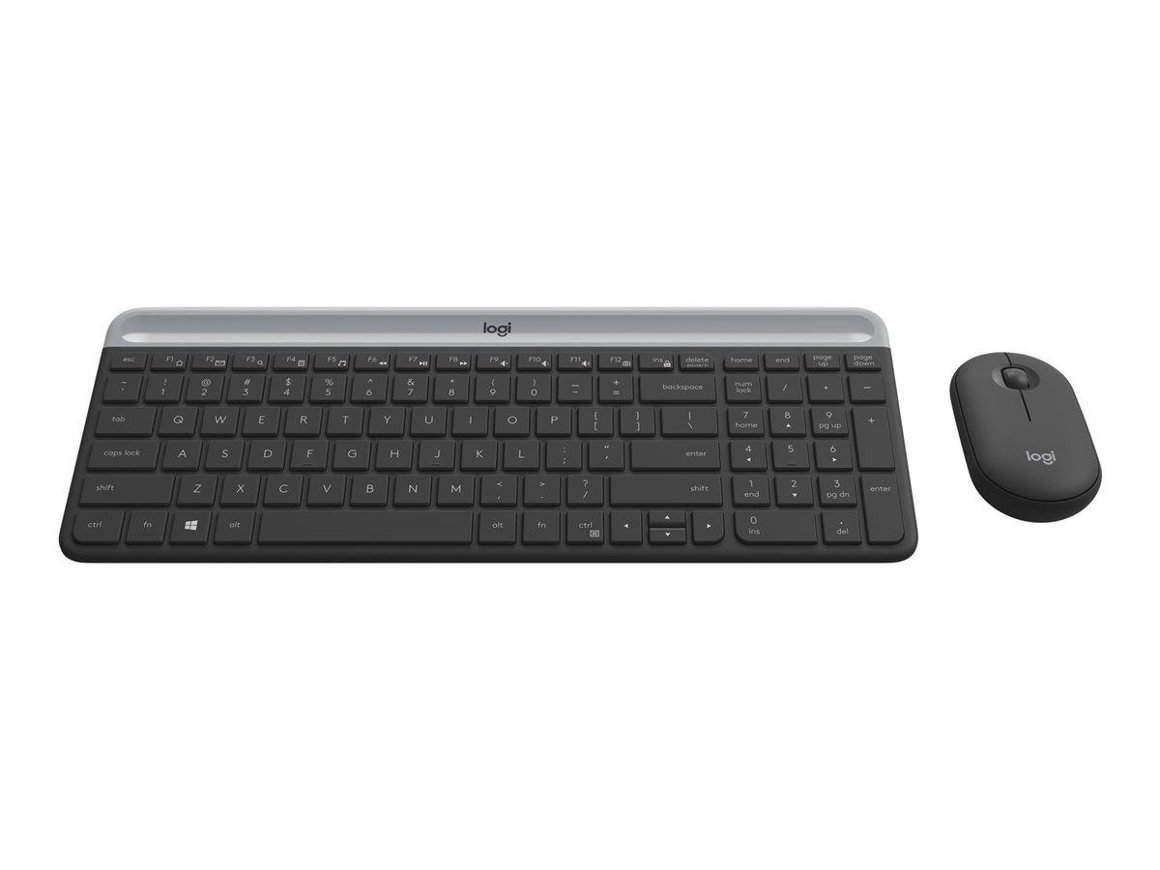 Image of Logitech MK470 Þráðlaust lyklaborð með Mús. Nordic