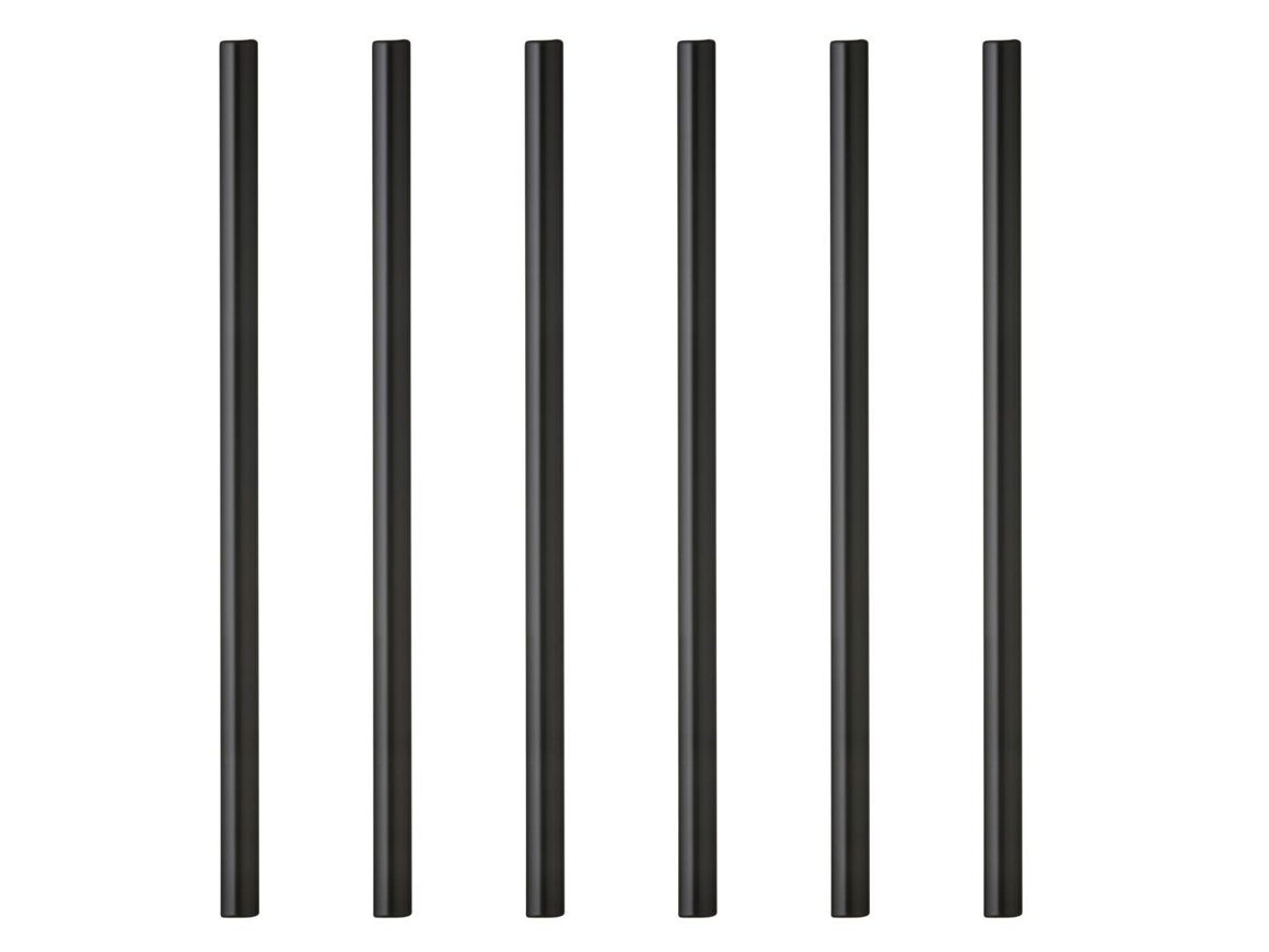 Lyngby Glas Rör 14,5cm 6stk gler black