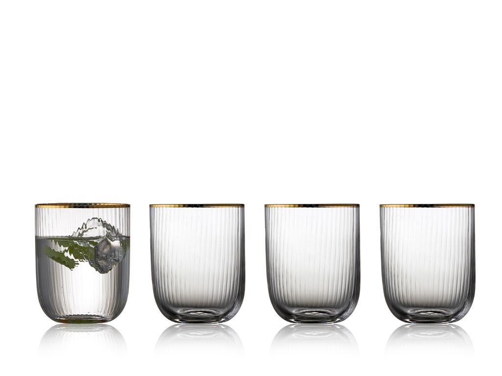 Lyngby Glas Glös vatn 35cl 4stk Palermo