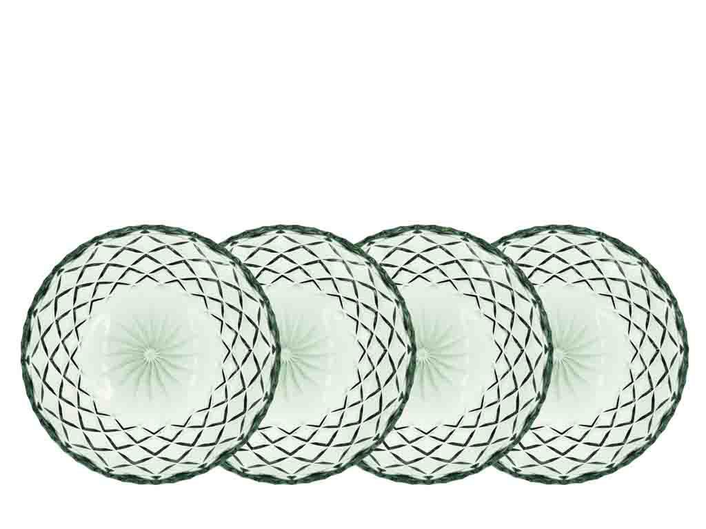 Image of Lyngby Glas Diskur 16cm Sorrento 4stk