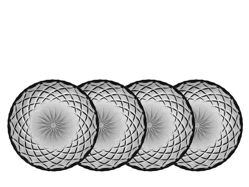 Image of Lyngby Glas Diskur 16cm Sorrento 4stk