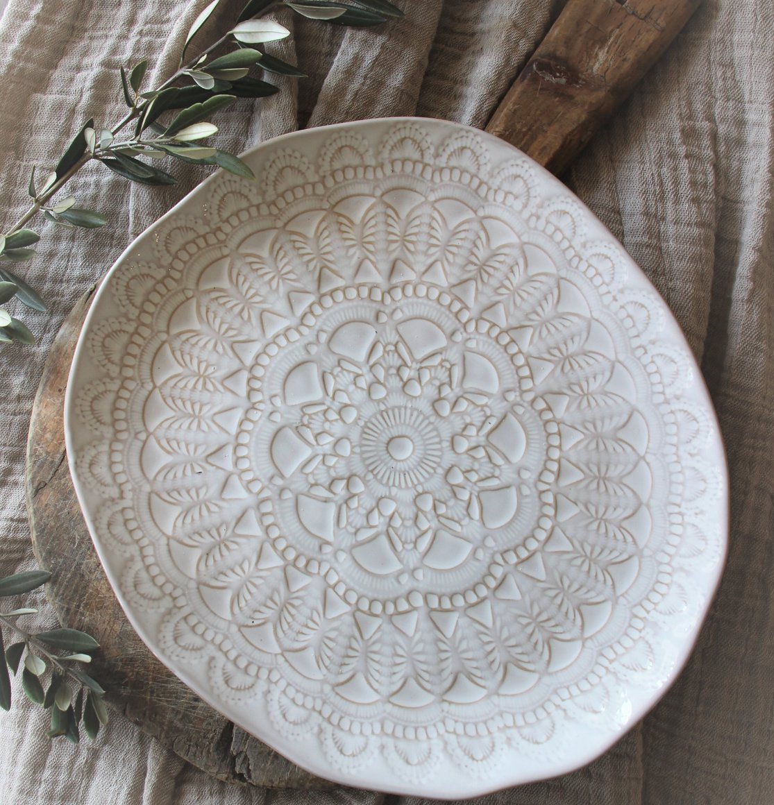 Image of Happiness - kaffidiskur organic shape 