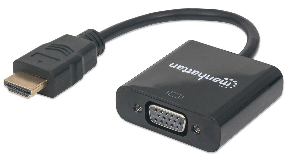 Manhattan HDMI (M) í VGA (F) breytir