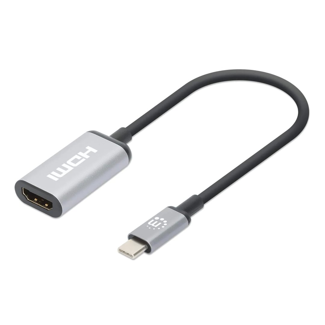 Manhattan USB-C í HDMI millistykki 4K@60Hz