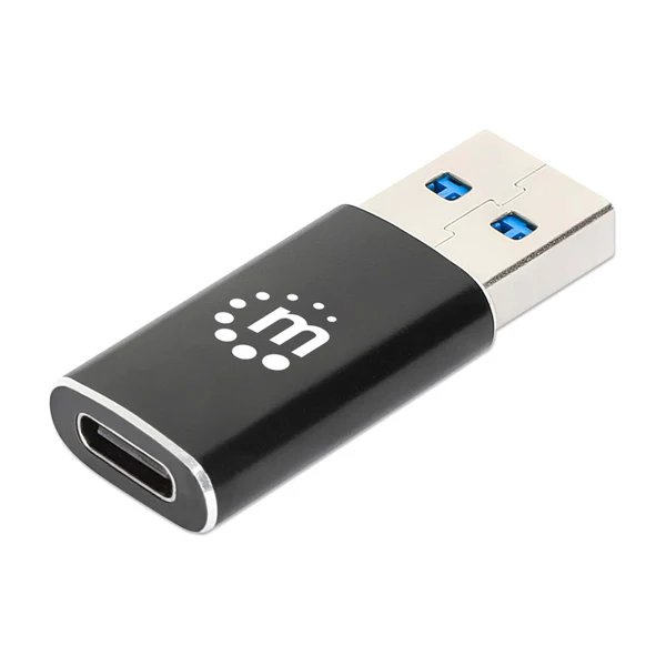 Manhattan USB-A í USB-C 10 Gbps breytistykki