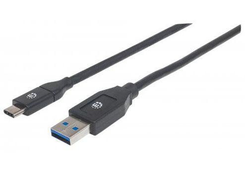 Manhattan USB-C í USB-A 3.1 Kapall 2m