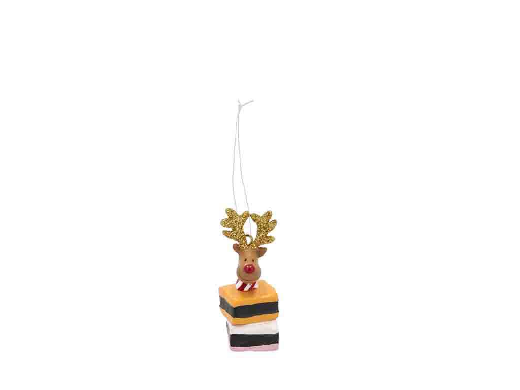 Image of Medusa Jólaskraut upphengi Rudolf Candy Polyresin