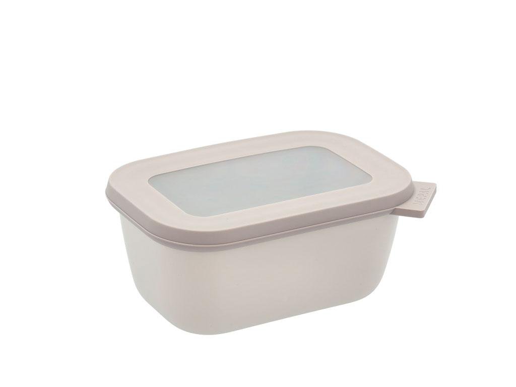 Image of Mepal Cirqula skál m/loki 750ml ferköntuð Cirqula nordic white