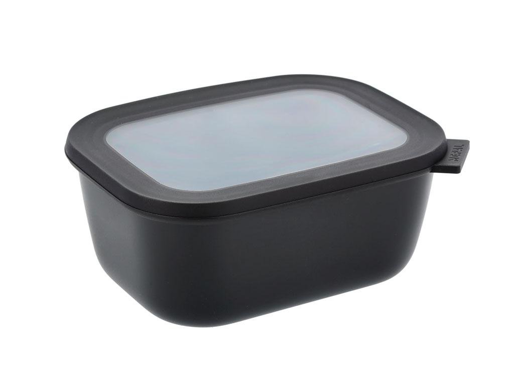Image of Mepal Cirqula skál m/loki 1,5ltr ferköntuð nordic black