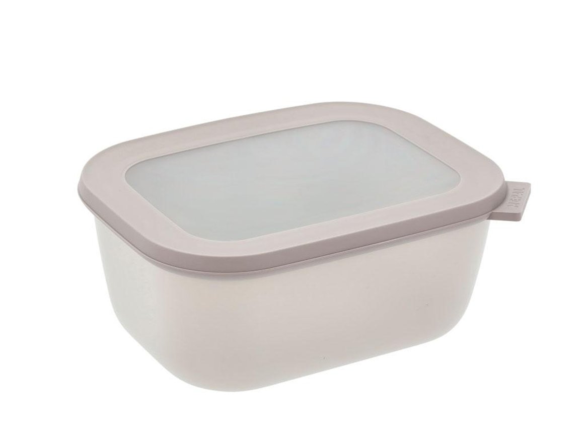 Mepal Cirqula skál m/loki 1,5ltr ferköntuð nordic