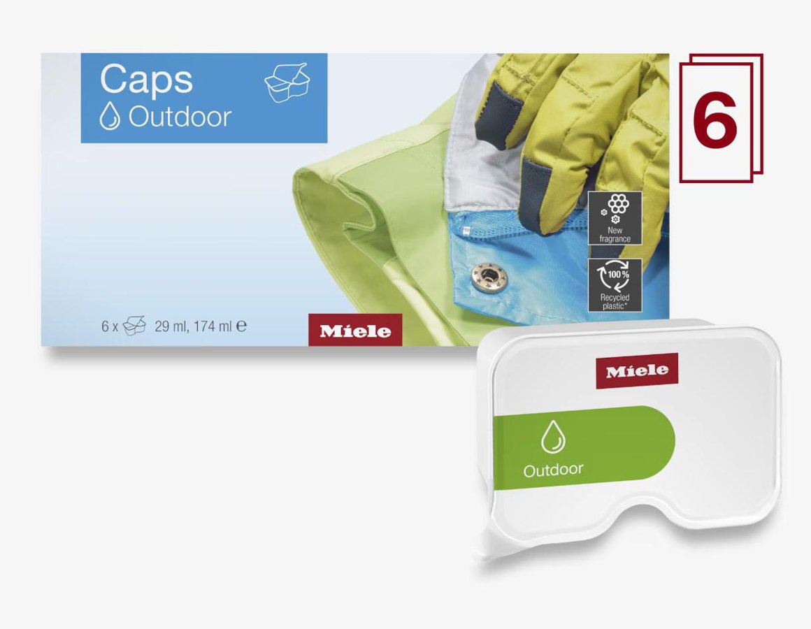 Miele Outdoor þvottaefni 6 hylki