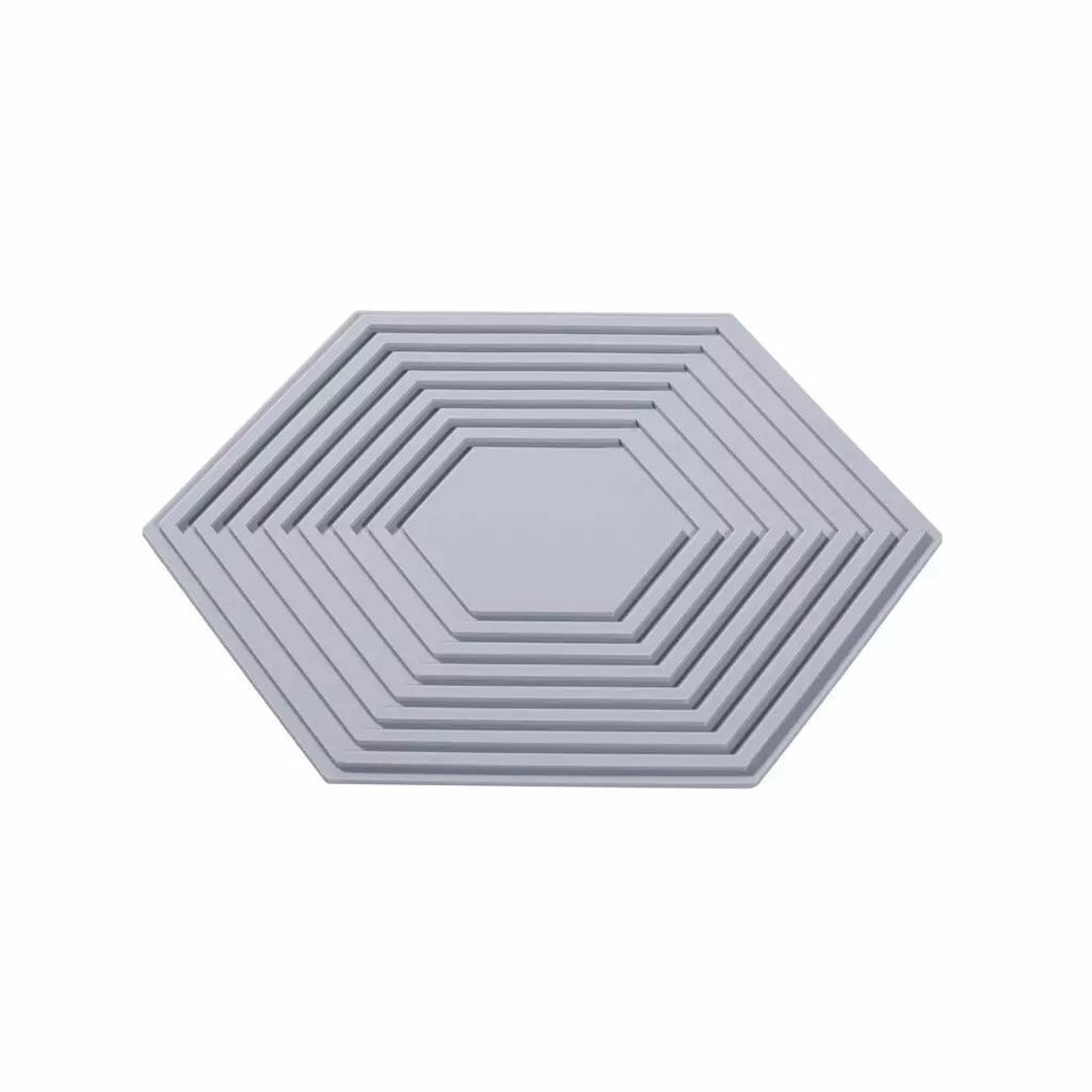 Modern House Hitaplatti silicon sexkant