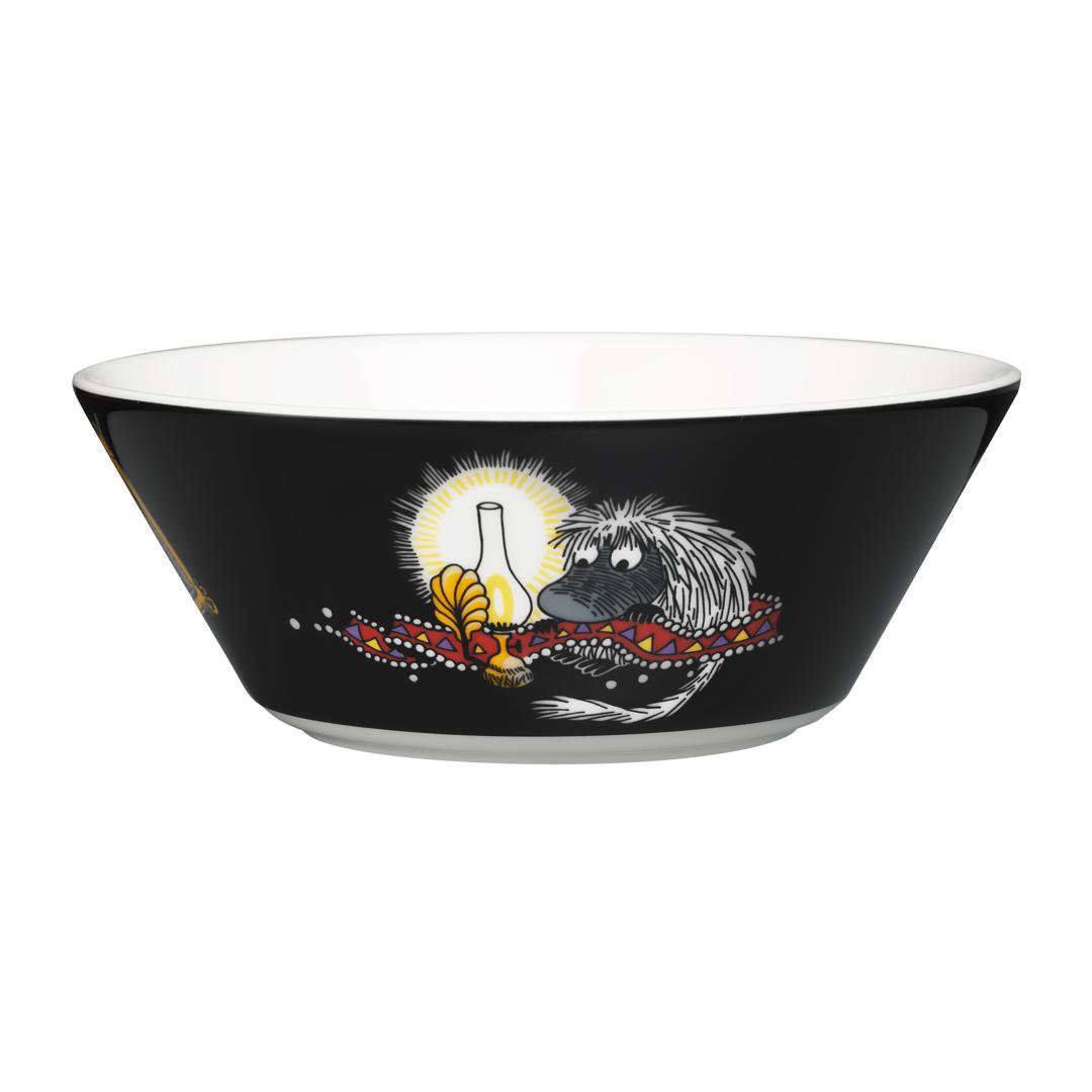Image of Moomin Skál 15cm djúp ANCESTOR BLACK