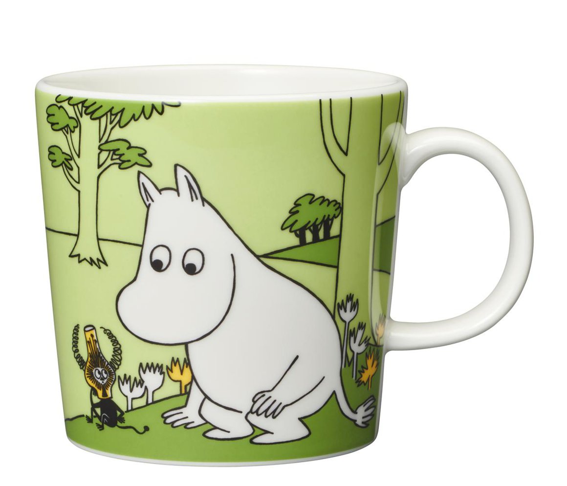 Image of Moomin Krús 0,3ltr MOOMINTROLL GRASSGREEN