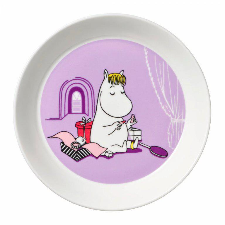 Moomin Diskur 19cm SNORKMAIDEN LILA